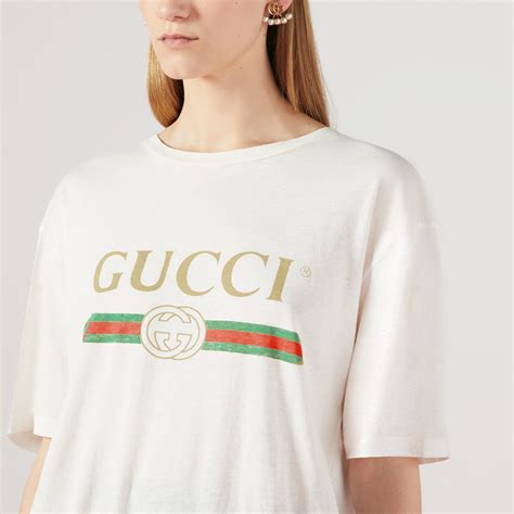 gucci shirt women saks|gucci oversized t shirt dress.